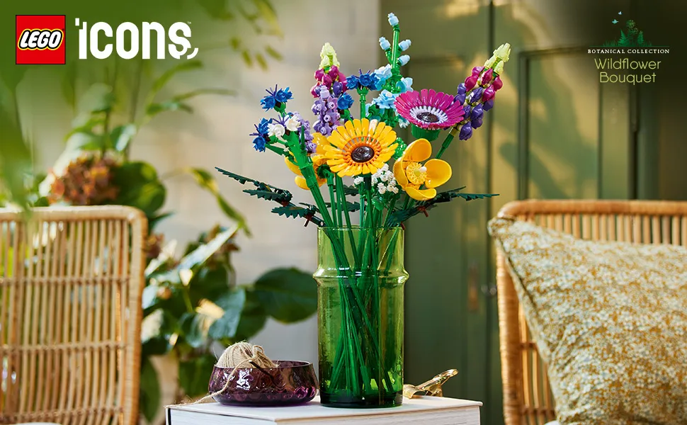 LEGO Icons Wildflower Bouquet 10313
