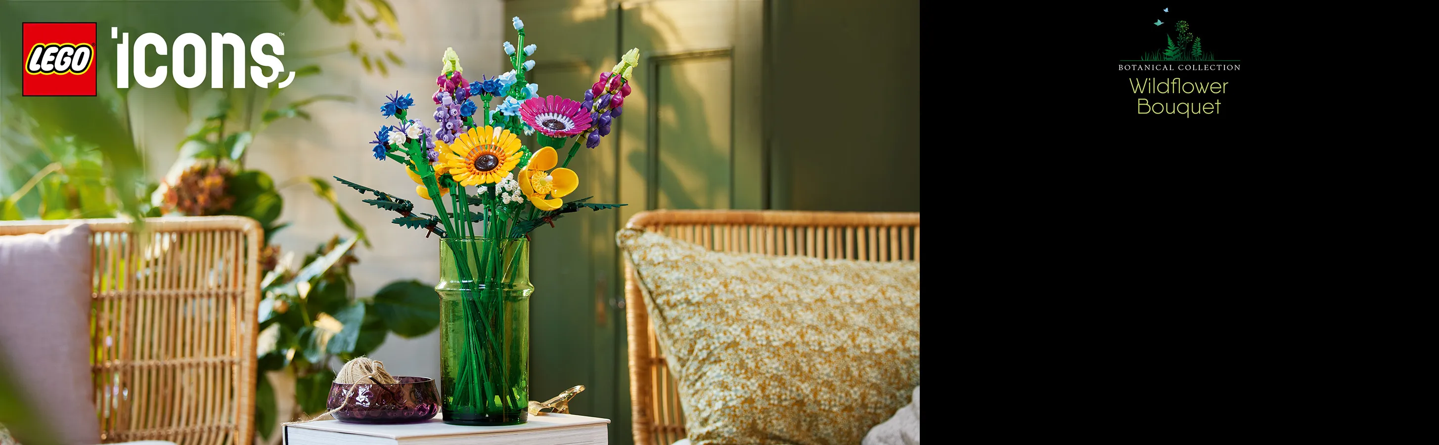 LEGO Icons Wildflower Bouquet 10313