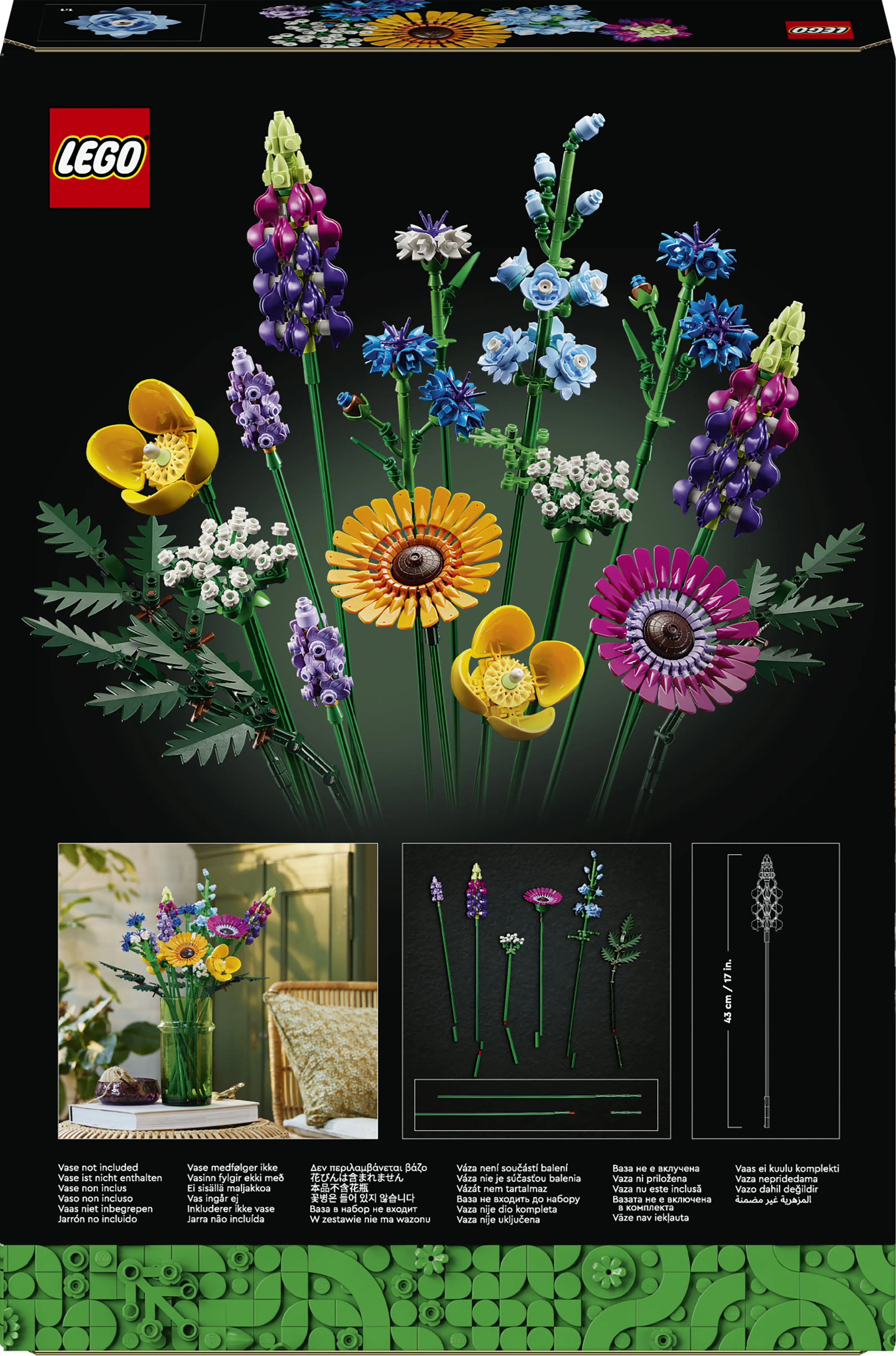 LEGO Icons Wildflower Bouquet 10313