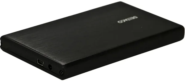 DELTACO ulkoinen tallennuskotelo 1x2,5" SATA-levylle, USB 2.0