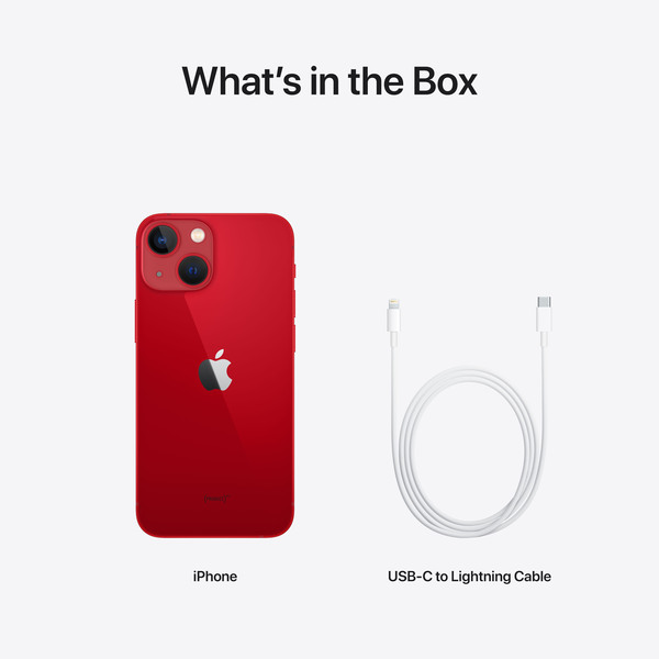 (Bargains) Apple iPhone 13 mini 128GB iOS - mobile phone, (PRODUCT)RED