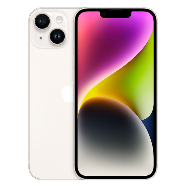 Refurbished iPhone 14 128GB, Starlight (Very good condition)