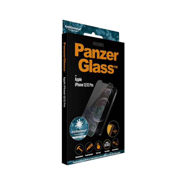 PanzerGlass Classic Fit, iPhone 12 / 12 Pro -panssarilasi