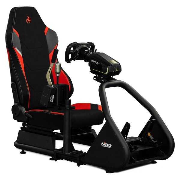 Nitro Concepts S-Racer -racing rig, musta