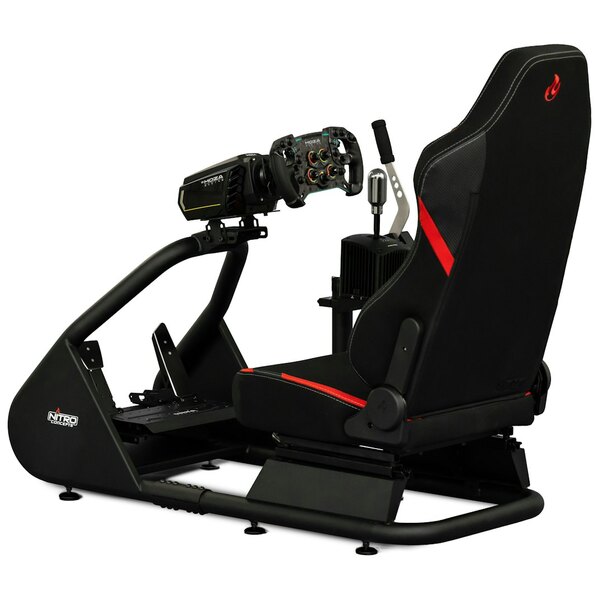 Nitro Concepts S-Racer -racing rig, musta