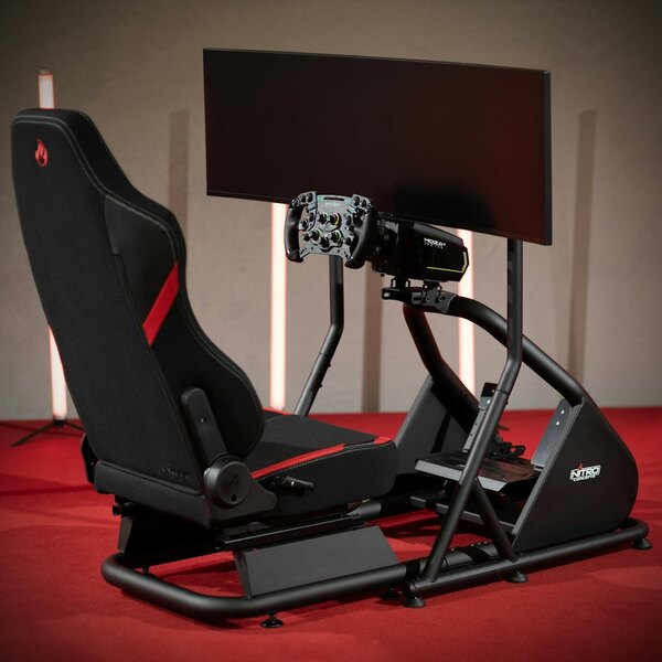 Nitro Concepts S-Racer -racing rig, musta