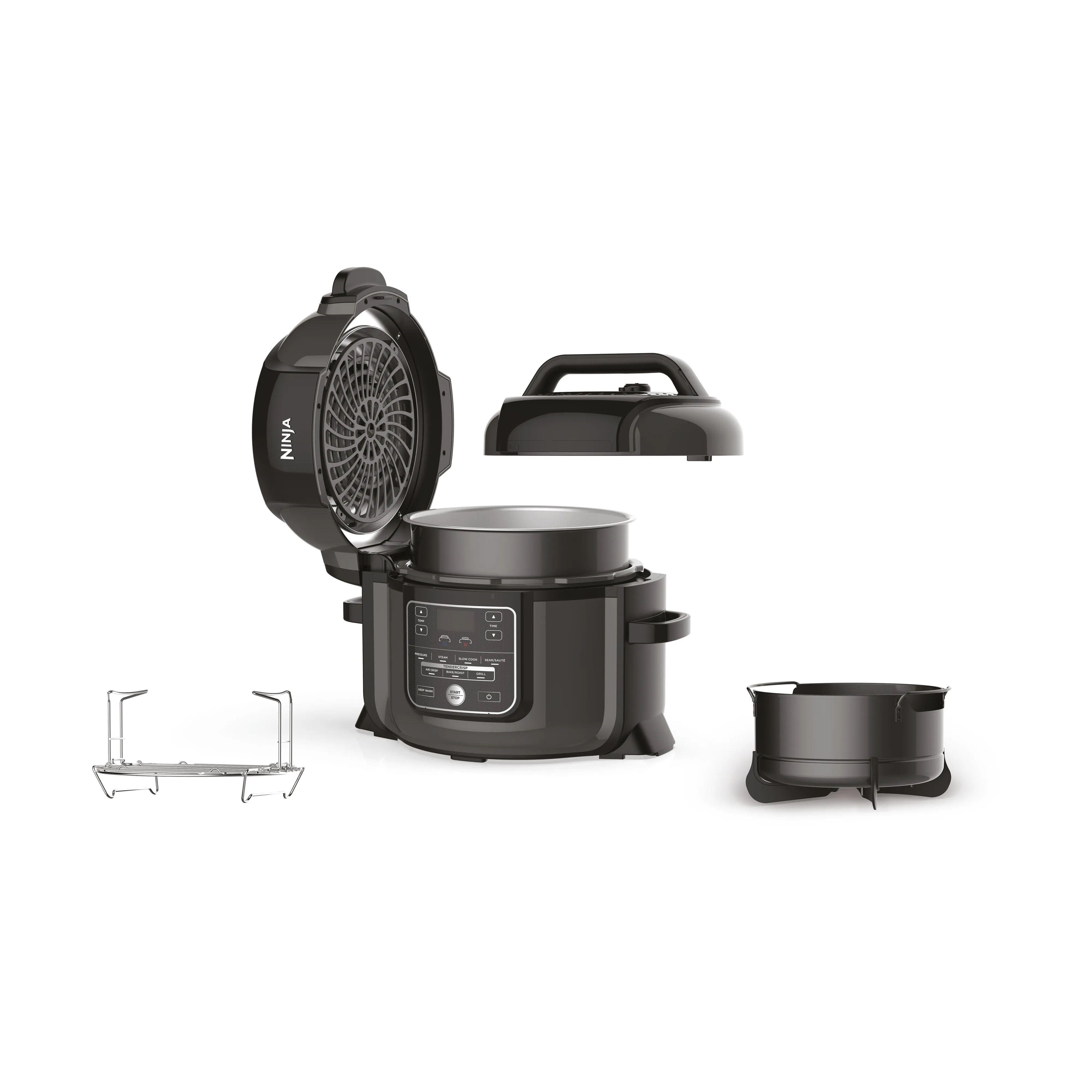 Ninja Foodi 7-in-1 Multi-Cooker OP300EU -multicooker, black, 6l