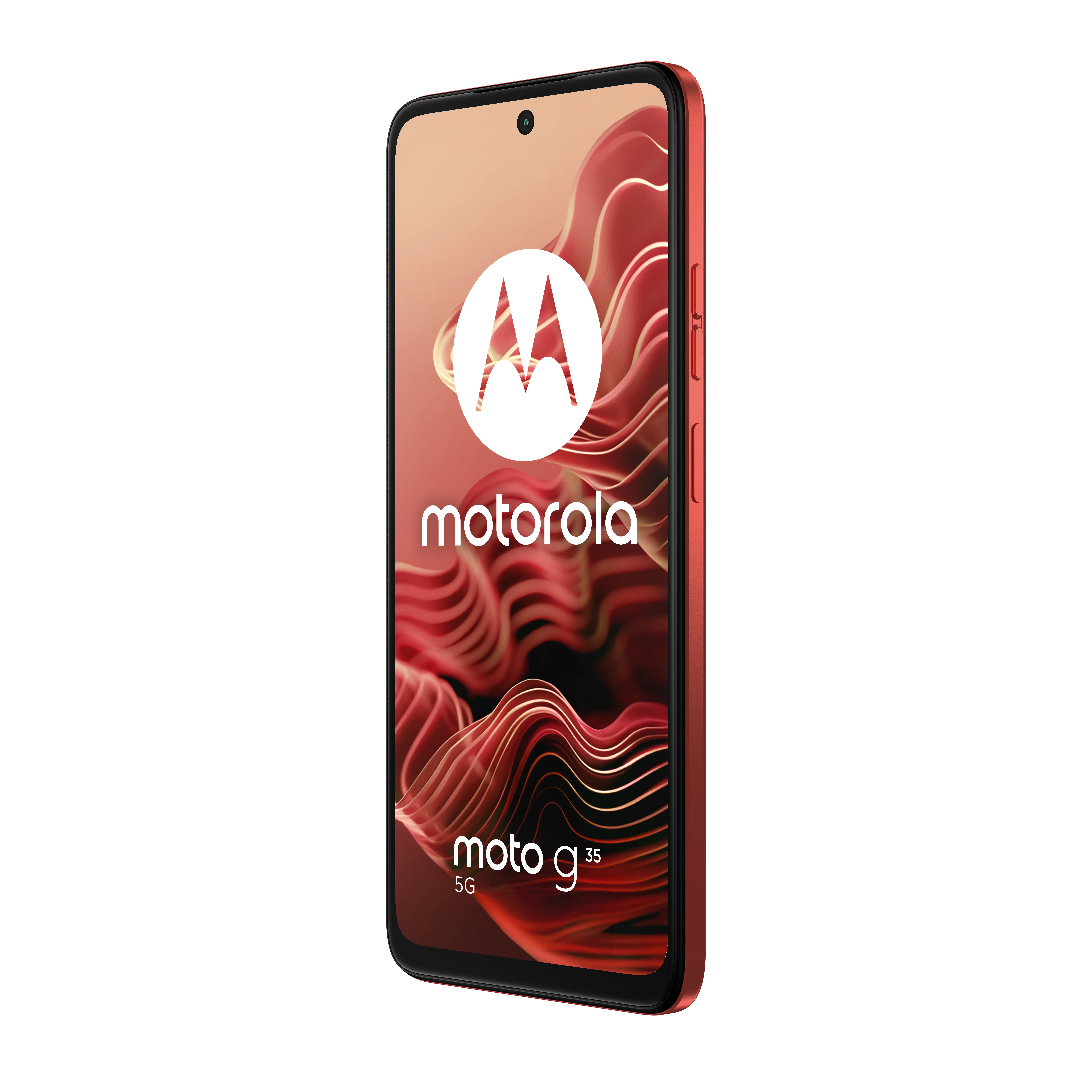 Motorola Moto G35 128/4 Gt -Android-puhelin, Punainen