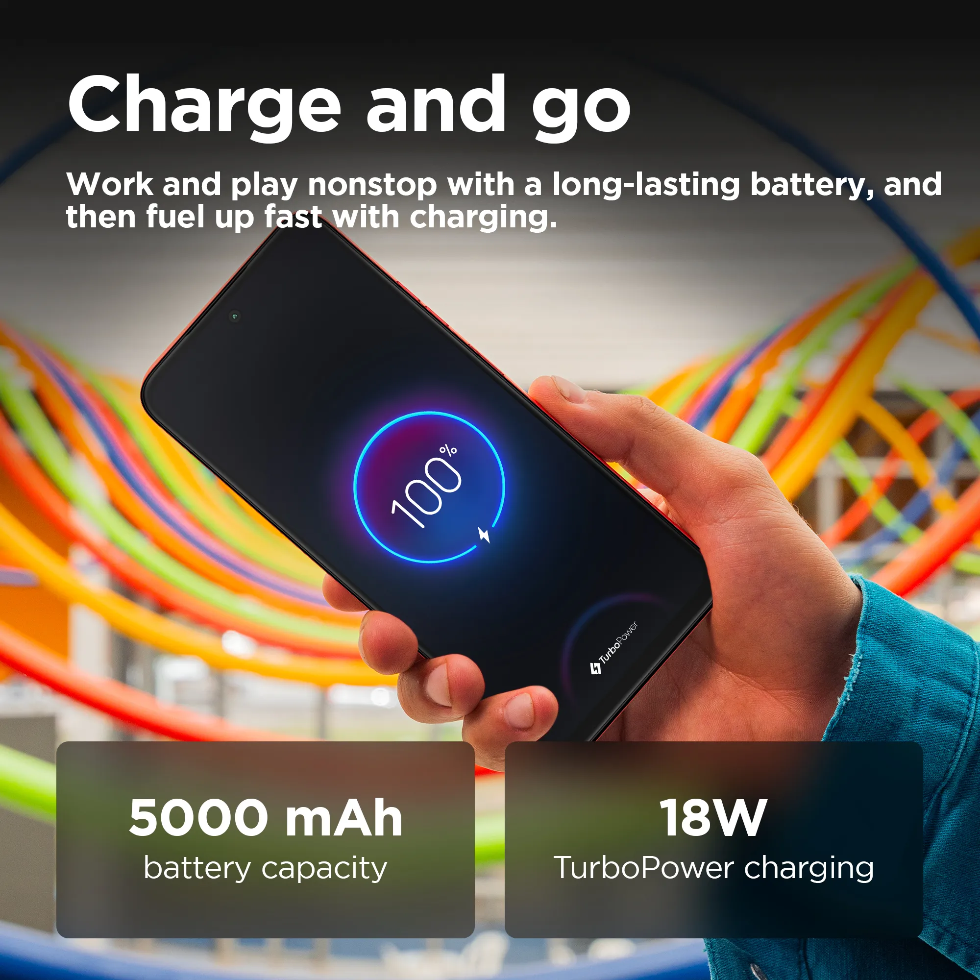 Motorola Moto G35 128/4 Gt -Android-puhelin, Punainen