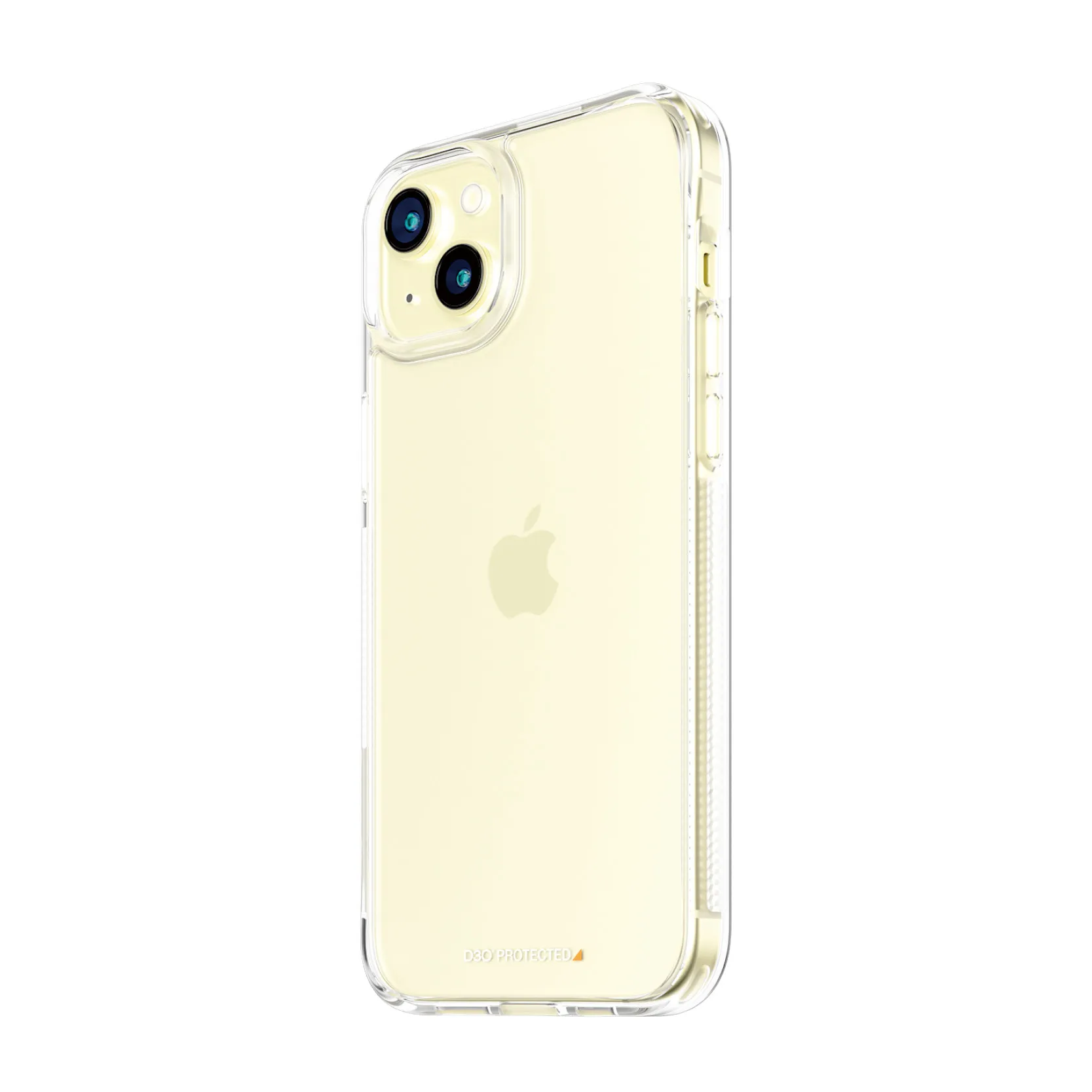 PanzerGlass iPhone 15 Plus HardCase -suojakuori, Läpinäkyvä