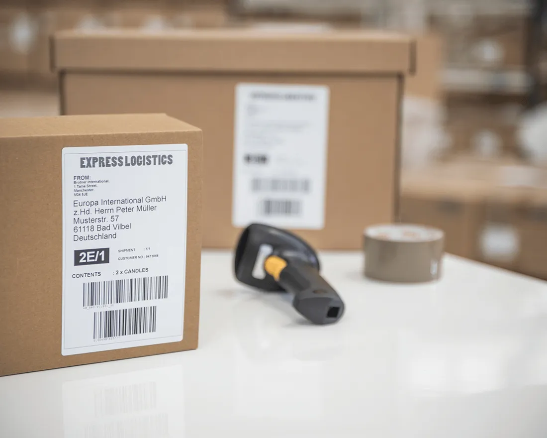 Brother QL-1100C Barcode Label Printer Wide Format