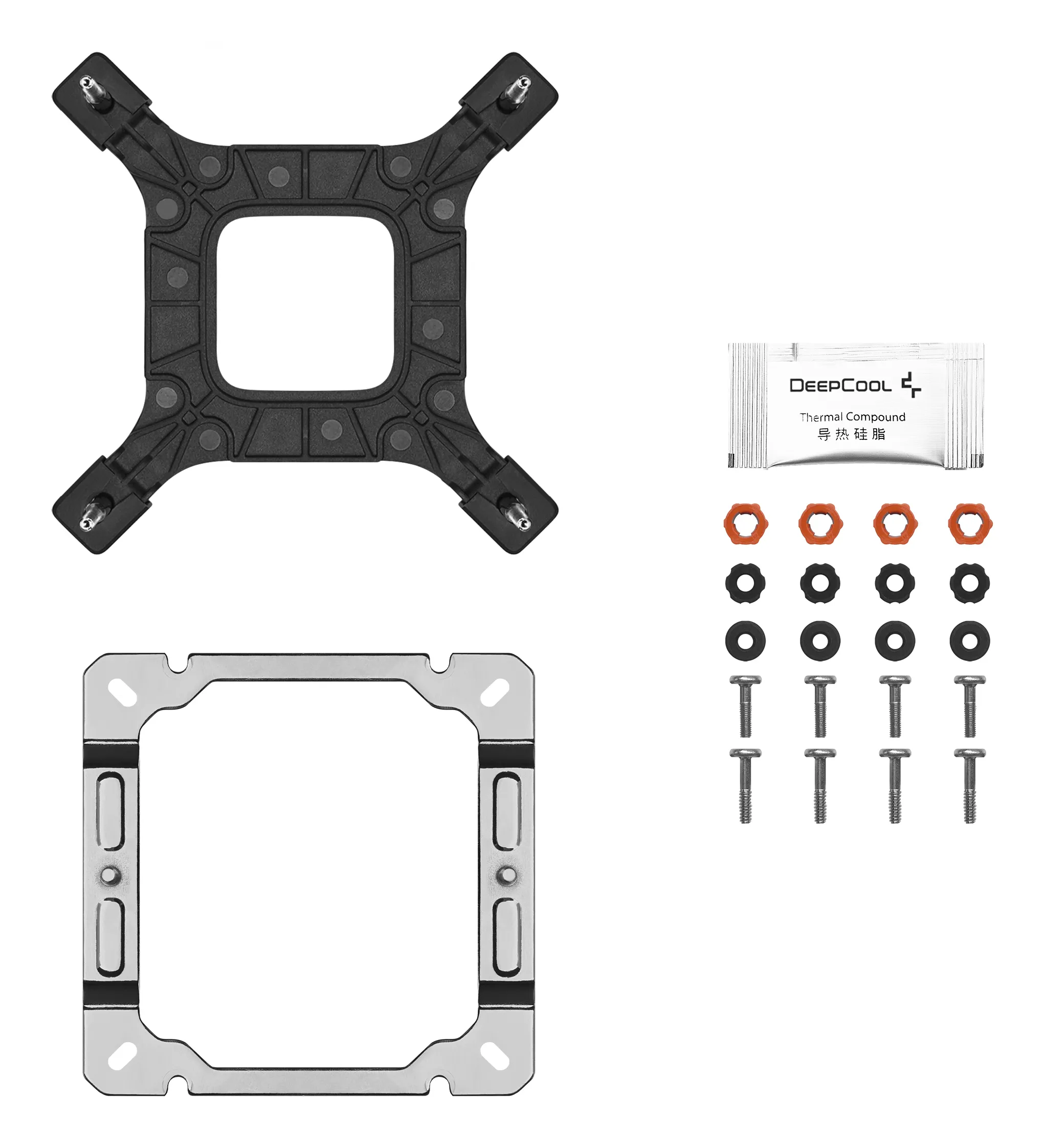 DeepCool AK500S DIGITAL SE, 120 mm ARGB CPU Cooler, Black