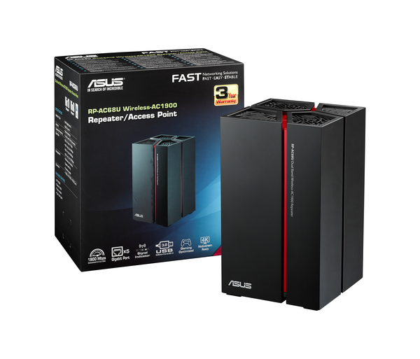 ASUS RP-AC68U Nordic 802.11 b/g/n/ac Range Extender
