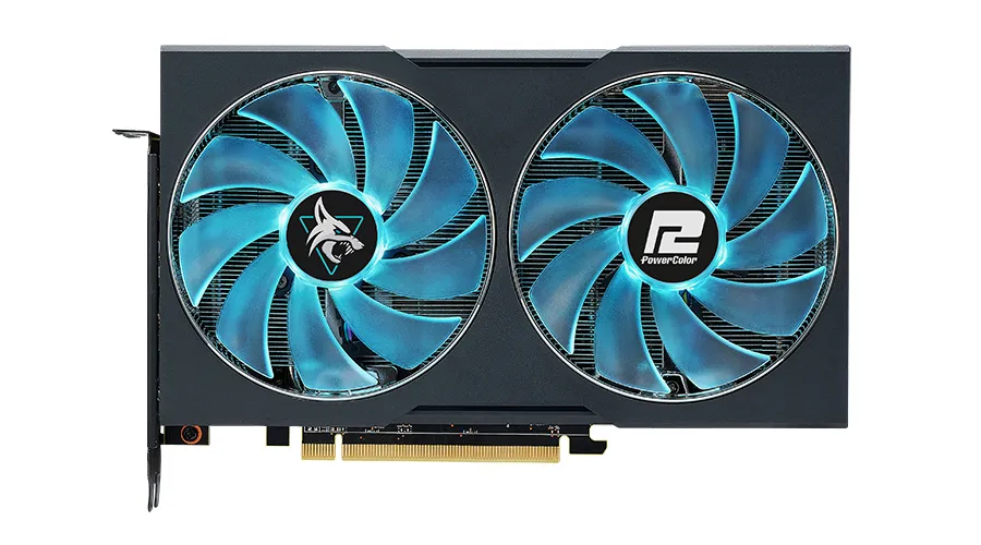 Powercolor Radeon RX 7600 XT Hellhound 16 Gt -näytönohjain
