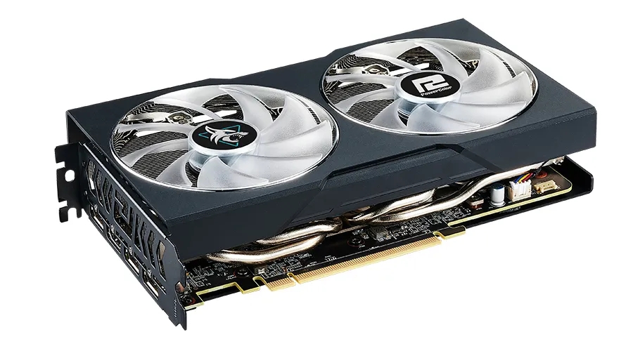 Powercolor Radeon RX 7600 XT Hellhound 16 Gt -näytönohjain