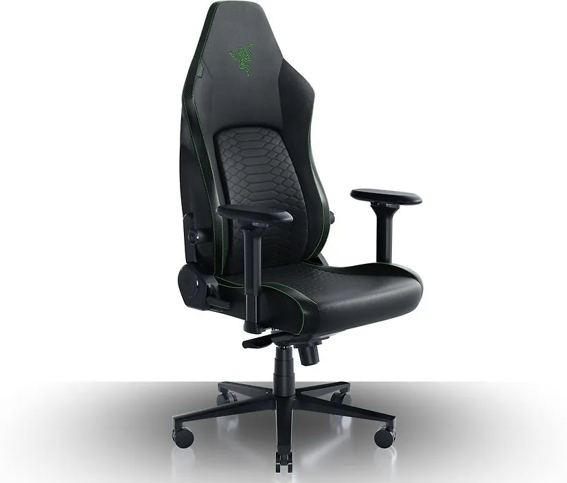 Razer Iskur V2 - gaming chair, black/ green
