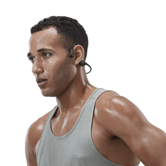 Shokz OpenRun Pro Mini benledande h&ouml;rlurar, svart