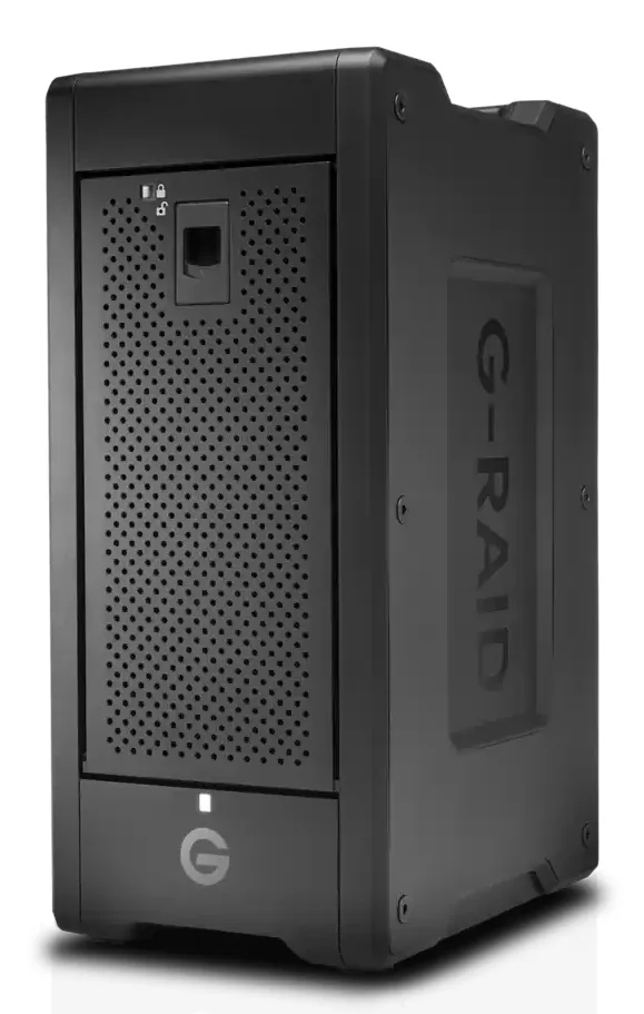 SANDISK Professional G-RAID Shuttle 8 96TB 3.5inch Thunderbolt 3 1900MB/s USB-C Transportable 8-bay External Hard Drive SANDISK Professional G-RAID Shuttle 8 96TB 3.5inch Thunderbolt 3 1900MB/s USB-C Transportable 8-bay External Hard Drive