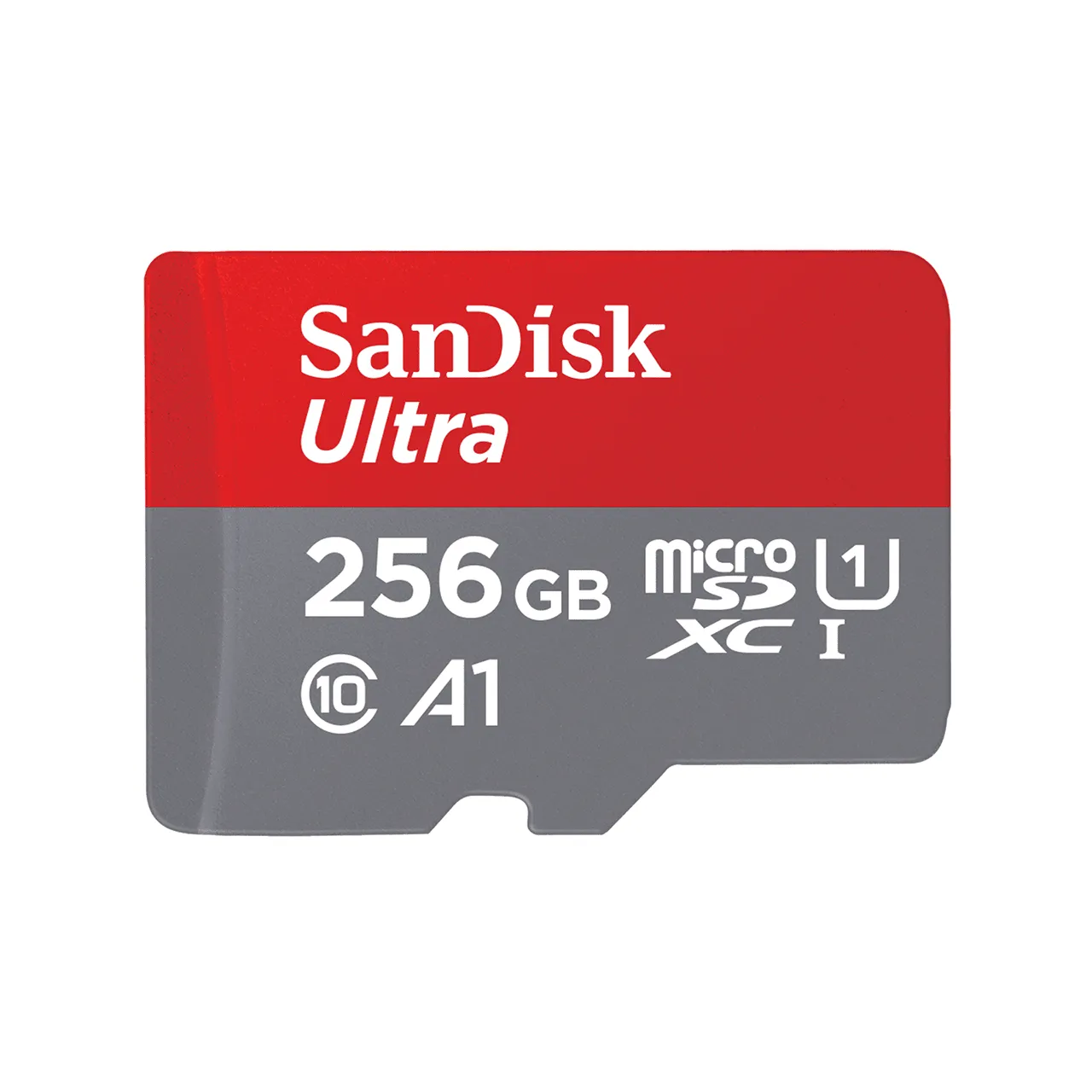 SanDisk Ultra 256 Gt MicroSDXC UHS-I U1 V10 A1 -muistikortti + SD-adapteri