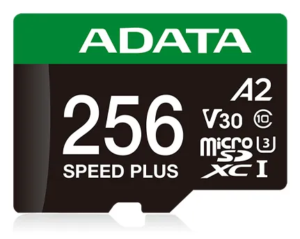 ADATA Speed Plus 256 GB SDXC UHS-I - minneskort