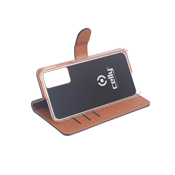 Celly Wallet, Samsung Galaxy A51 -suojakotelo, Musta