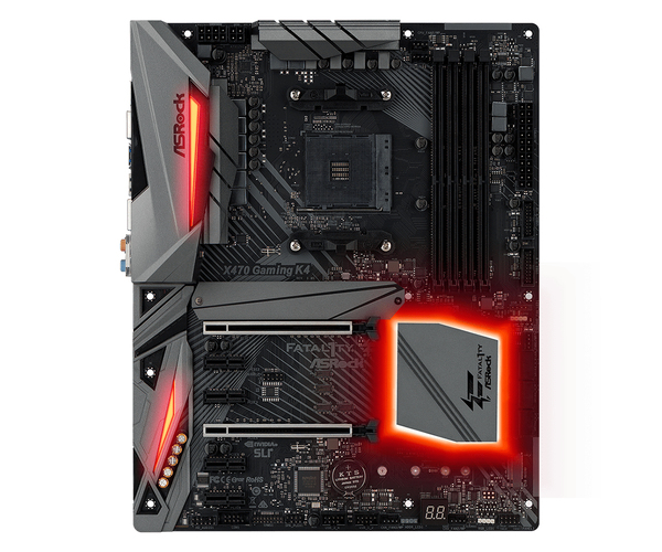 ASRock Fatal1ty X470 Gaming K4 ATX - moderkort