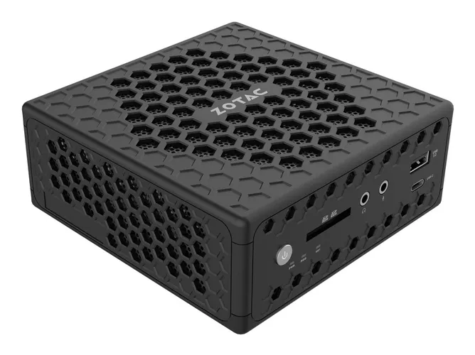 ZOTAC ZBOX CI337 nano Intel N100, 16 GB mini-PC barebone, svart