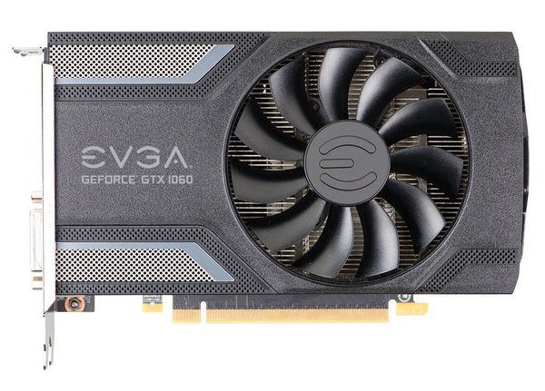 Evga GeForce GTX 1060 SC Gaming 6GB - grafikkort