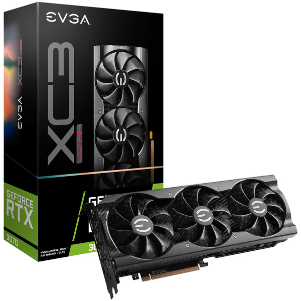 EVGA GeForce RTX 3070 XC3 Ultra (LHR) 8GB - Graphics card