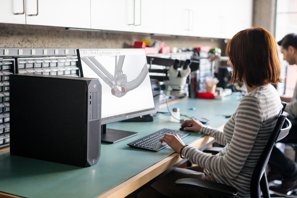 HP Workstation Z2 G4 - SFF - 1 x Core i7 8700 / 3.2 GHz - RAM 16 GB - SSD 512 GB - HP Z Turbo Drive - DVD-kirjoitin - Quadro P1000 / UHD Graphics 630 - GigE - W