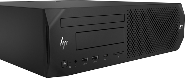 HP Workstation Z2 G4 - SFF - 1 x Core i7 8700 / 3.2 GHz - RAM 16 GB - SSD 512 GB - HP Z Turbo Drive - DVD-kirjoitin - Quadro P1000 / UHD Graphics 630 - GigE - W