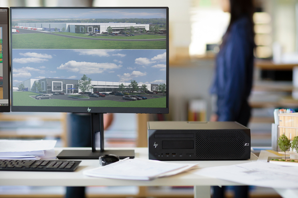 HP Workstation Z2 G4 - SFF - 1 x Core i7 8700 / 3.2 GHz - RAM 16 GB - SSD 512 GB - HP Z Turbo Drive - DVD-kirjoitin - Quadro P1000 / UHD Graphics 630 - GigE - W