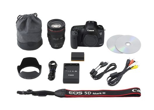 CANON EOS 5D Mark III 22,3MPix with EF 24-105 4L IS