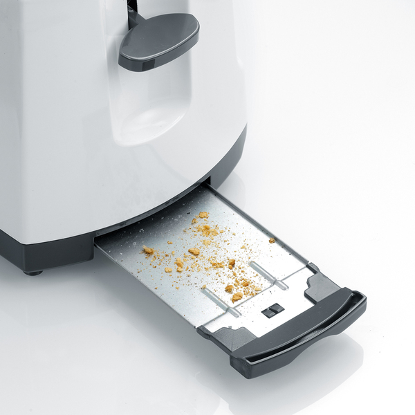Severin AT 2234 - toaster, 4 slice(s),  Grey, White