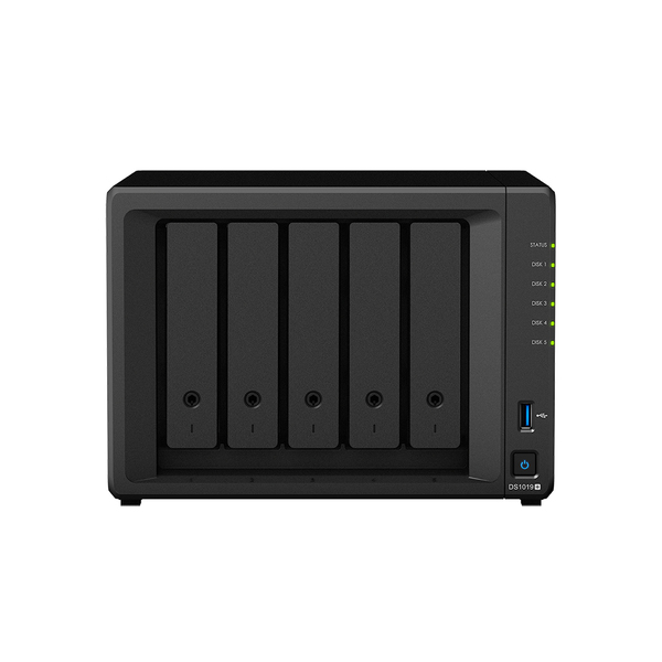Synology DS1019+ 5-Bay quad-core CPU, 8GB memory