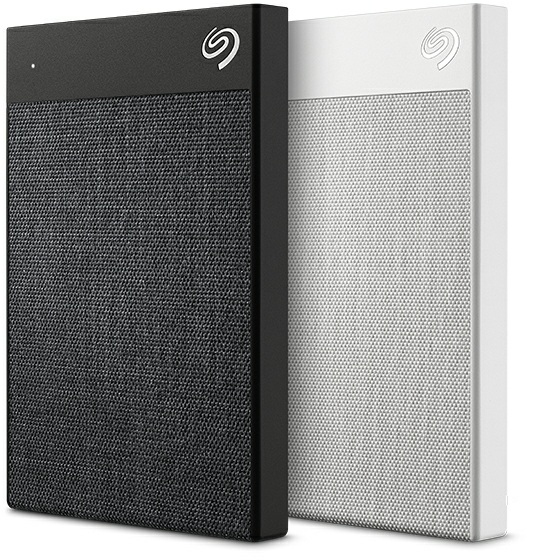 Seagate Backup Plus Ultra Touch 1 TB - extern h&aring;rddisk, Vit