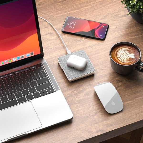 ALOGIC Wireless Qi charger 10W - with USB-A to USB-C cable