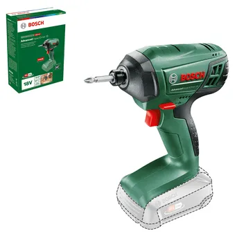 Bosch cordless impact wrench AdvancedImpactDrive 18 (green/black, without battery and charger)