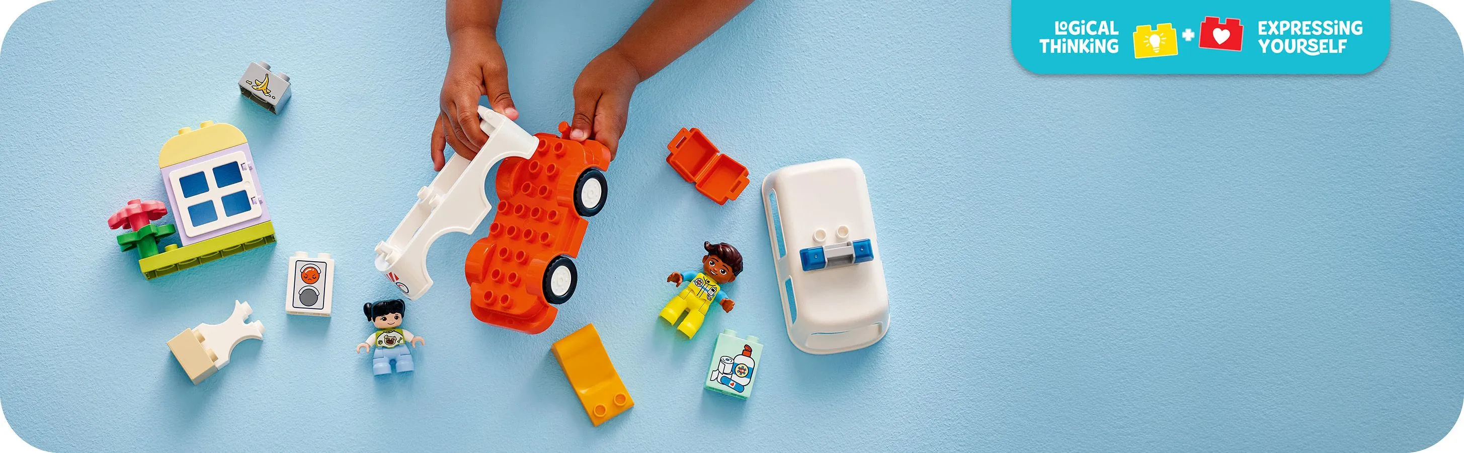 LEGO DUPLO Ambulans och f&ouml;rare 10447