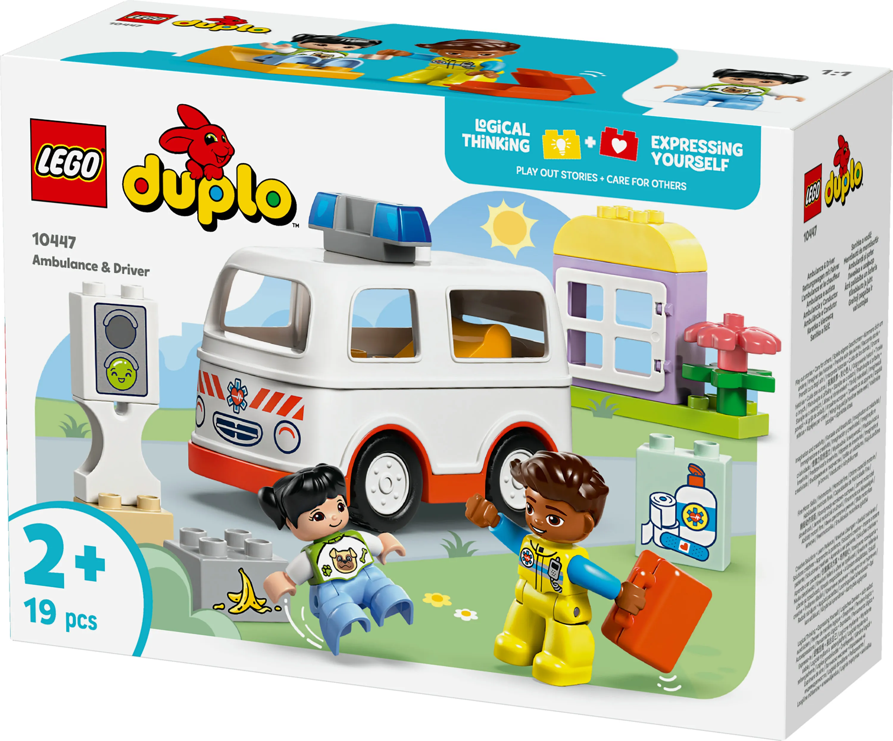 LEGO DUPLO Ambulans och f&ouml;rare 10447