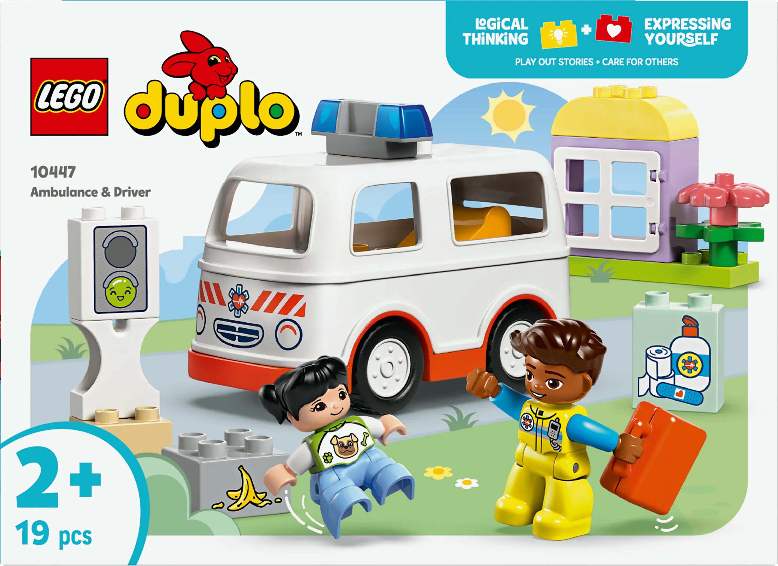 LEGO DUPLO Ambulans och f&ouml;rare 10447
