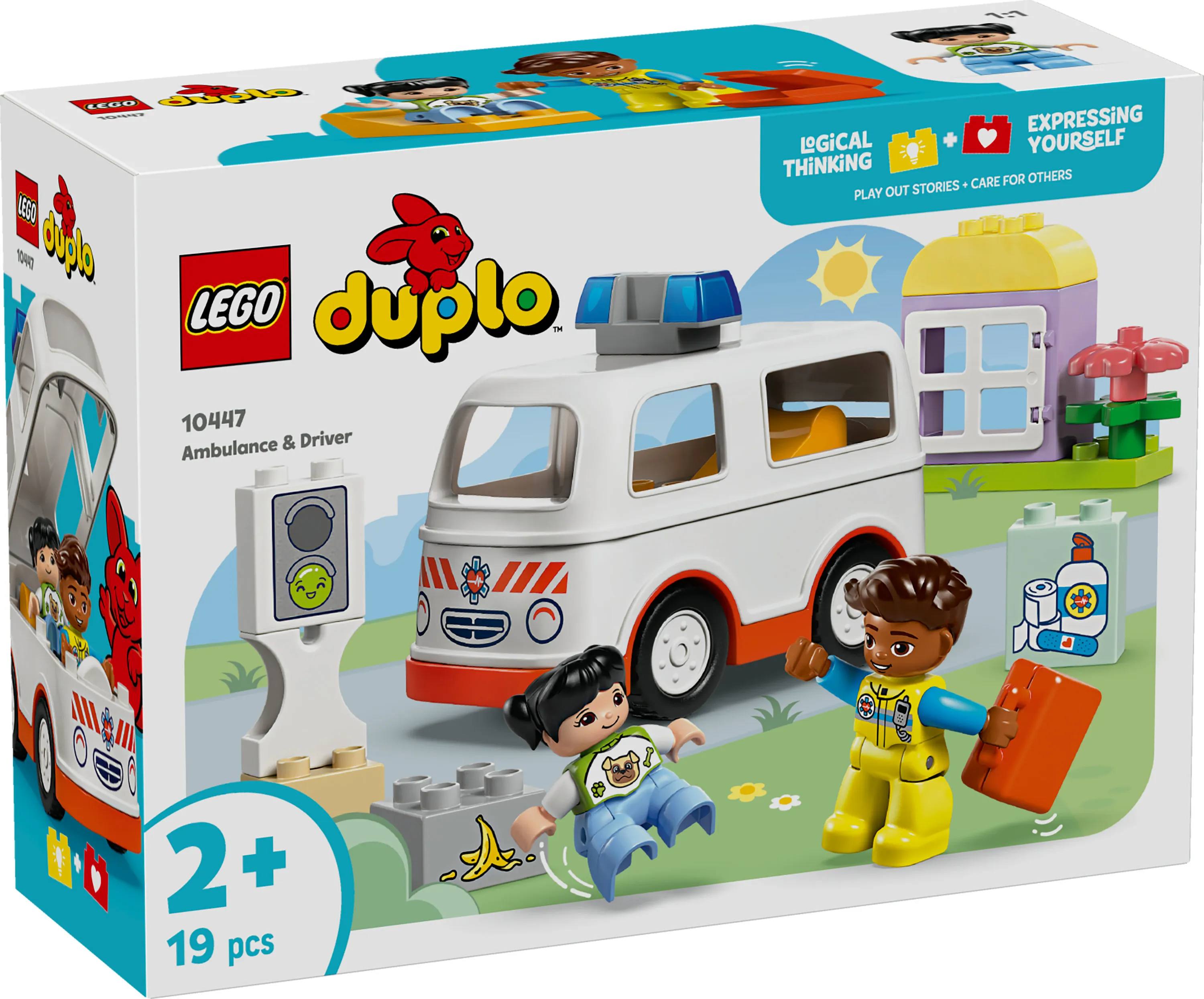LEGO DUPLO Ambulans och f&ouml;rare 10447