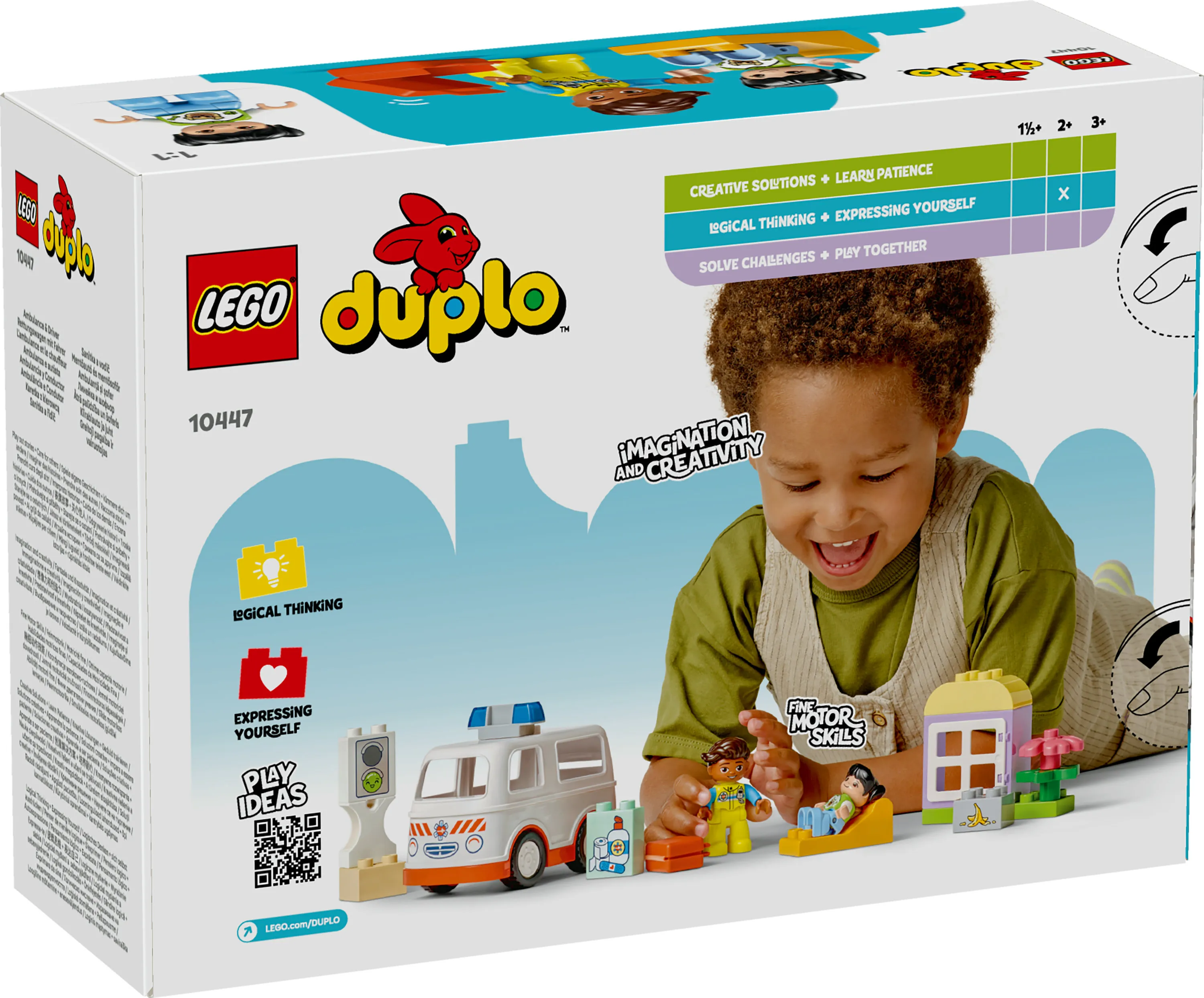 LEGO DUPLO Ambulans och f&ouml;rare 10447