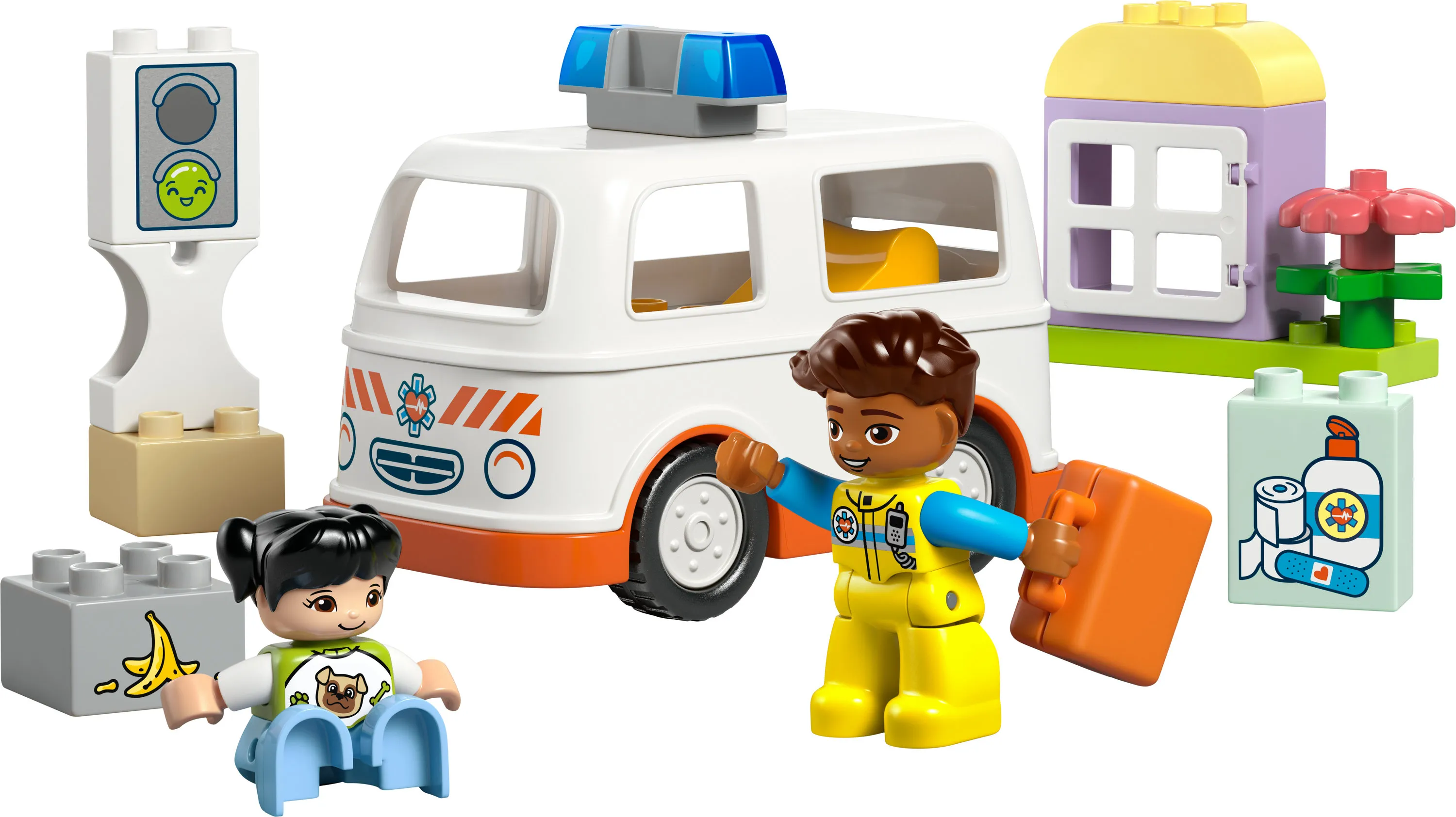 LEGO DUPLO Ambulans och f&ouml;rare 10447
