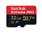 SanDisk Extreme PRO 32 Gt MicroSDXC UHS-I U3 V30 A2 -muistikortti + SD-adapteri