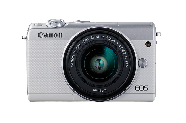 CANON EOS M100 White + EF-M 15-45mm IS STM