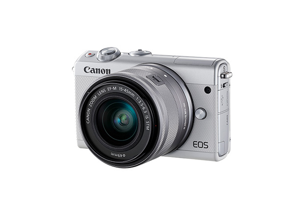 CANON EOS M100 White + EF-M 15-45mm IS STM