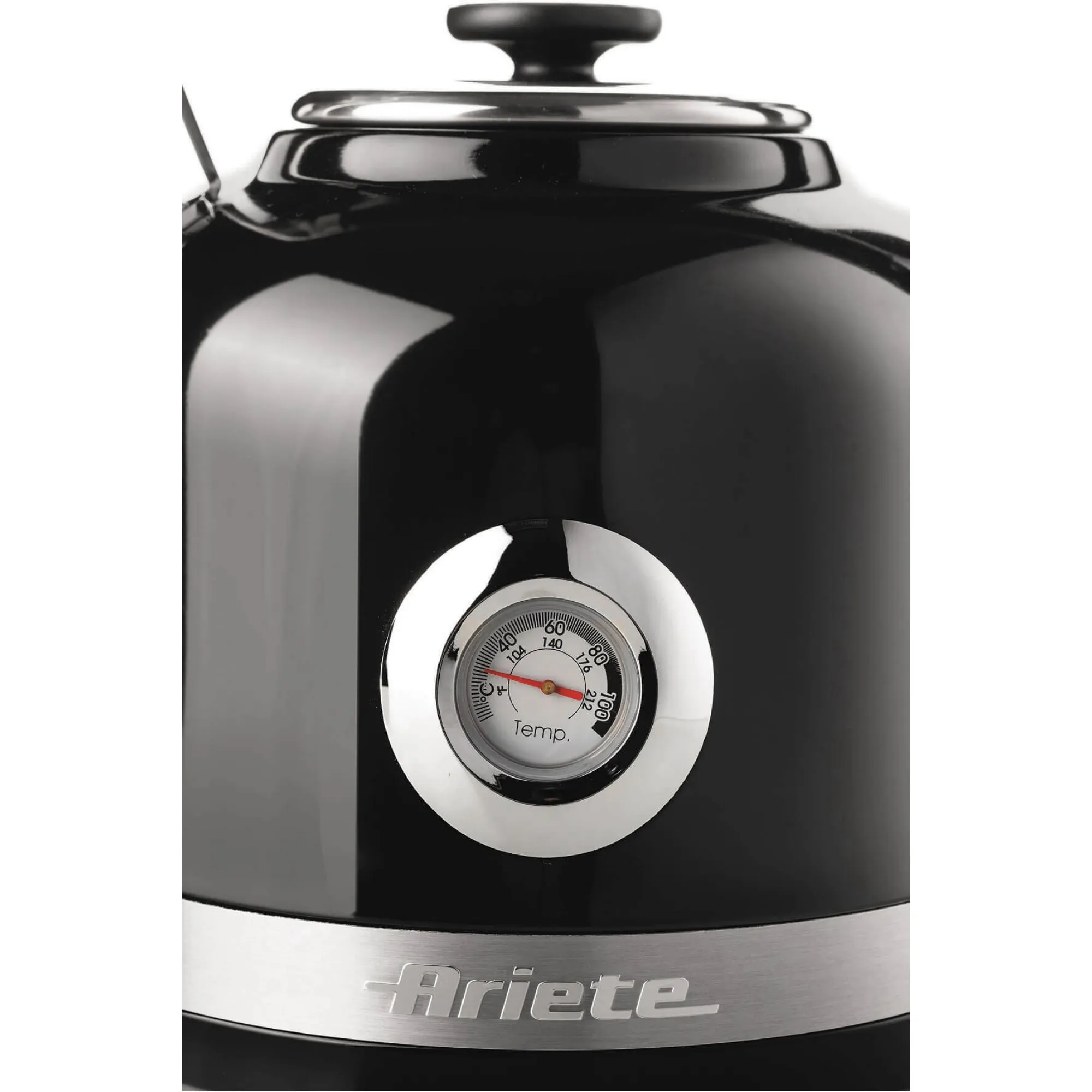 Ariete Moderna - vattenkokare, Svart, 1.7L