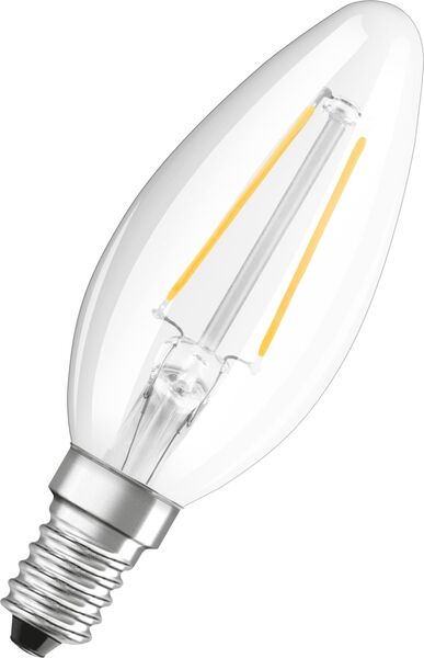 OSRAM LED-filamentti kynttil&auml;lamppu 136 lm 1.5 W  2700 K E14 kirkas