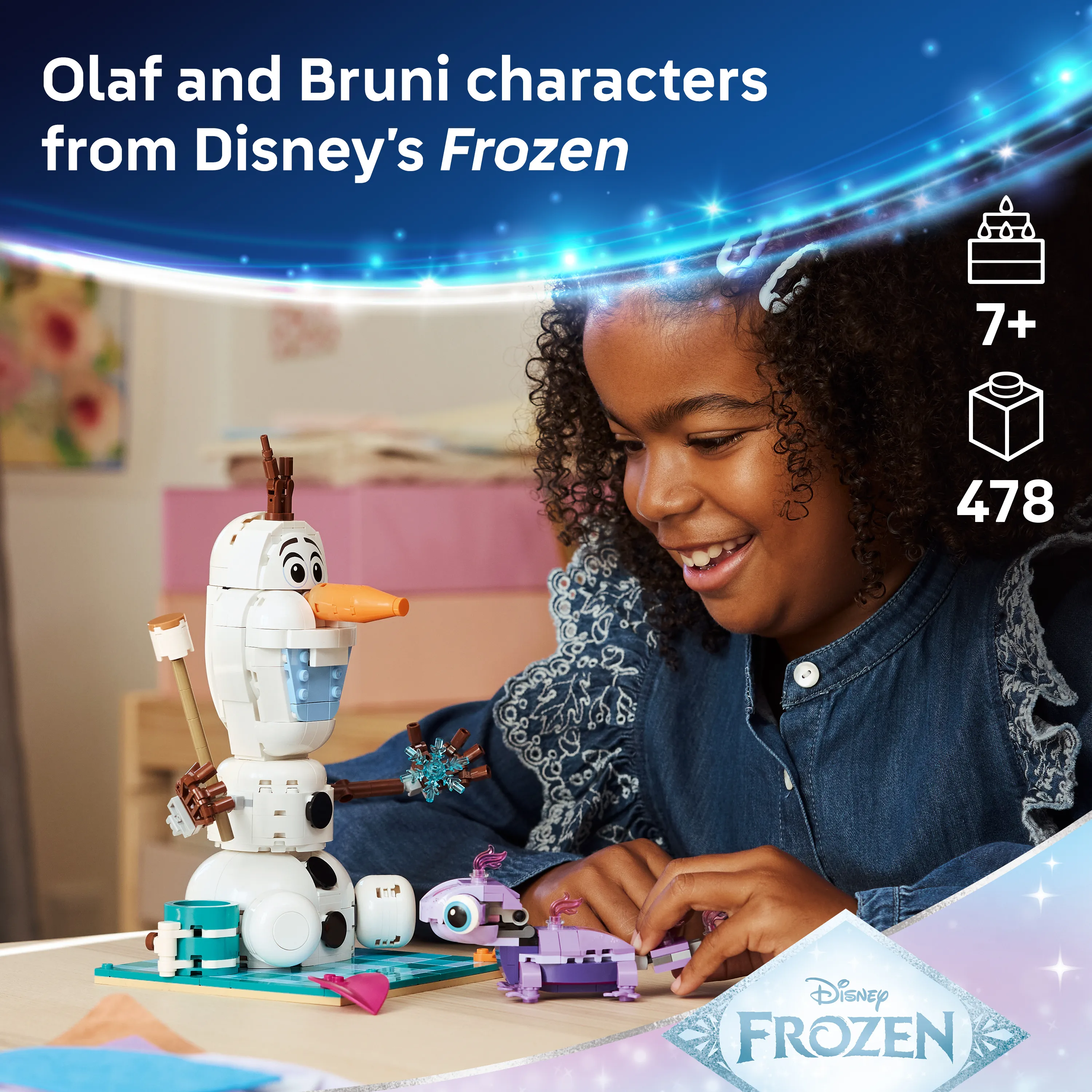 LEGO Disney Princess Olafin ja Brunin ev&auml;sretki 43287